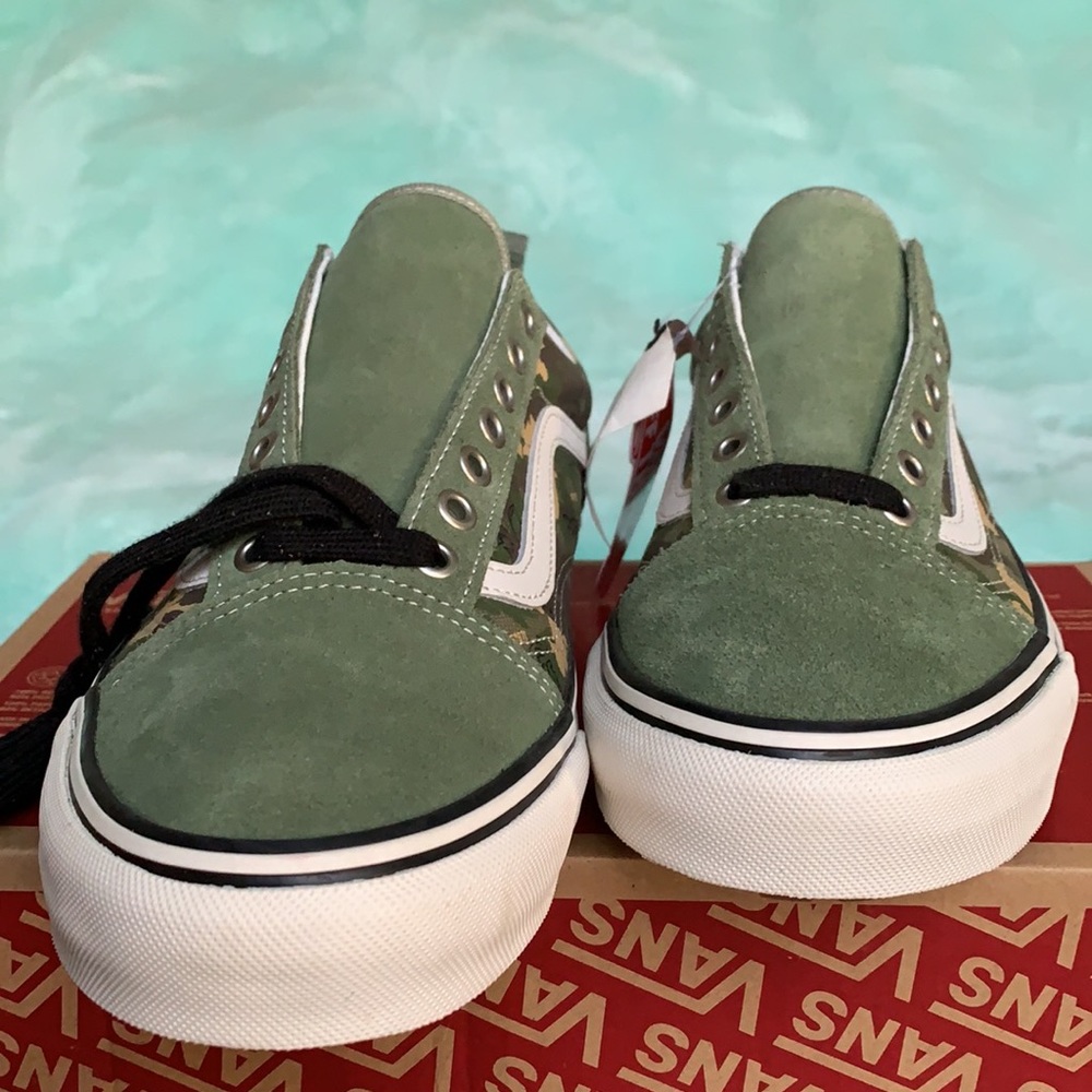 VANS OLD SKOOL UC BJ BELTS OIL Gm/Olivine WMNS sneakers - Picture 11 of 16